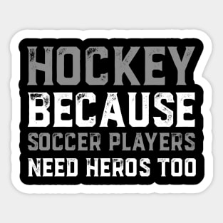 FUNNY HOCKEY Sticker